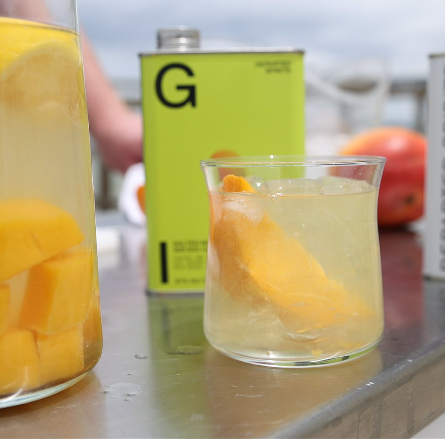 Mango Gin Spritz Jug